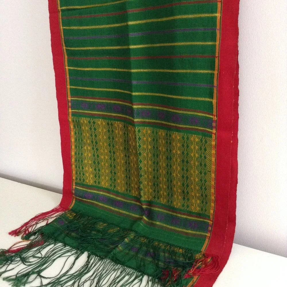 BANGLEDESH WOMEN SCARF  WRAP - Picture 5 of 11